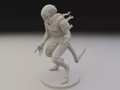 Xenomorph - Eaglemoss Alien 3D print model