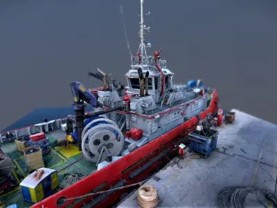 3D model - Marshall Tug  3D model