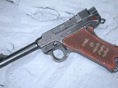 Lahti L-35 Game-Ready Pistol 3D Model Low-poly 3D model