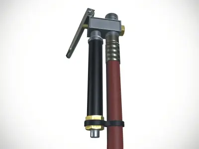 Inflation Chuck Low-poly 3D model