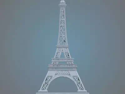 Paris Eiffel Tower Miniature PM-81 3D print model