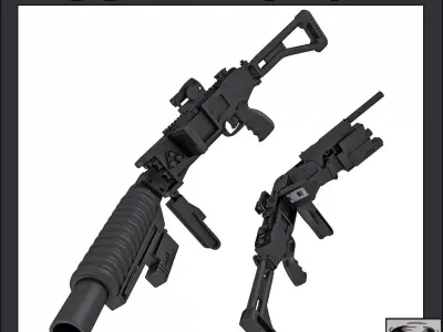 Corner Shot 3D model