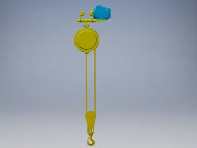 Monorail Trolley FA 3D model 3D model