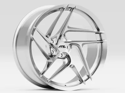 Renzo Forgedlite TD5 Rim 3D model