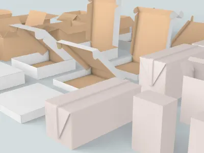 Box Collection  3D model
