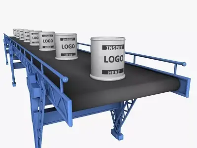 Conveyor Belt B 3D model