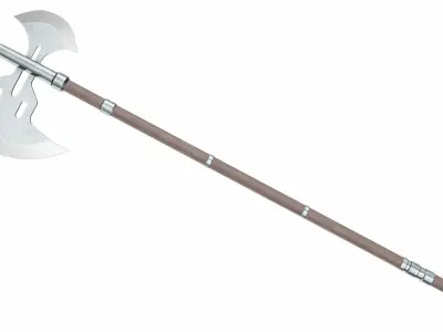 Halberd 04 3D model