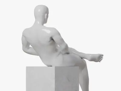 Male mannequin pose 9 PBR 
