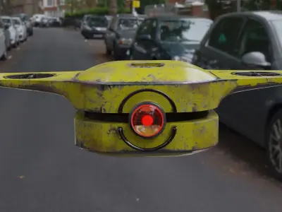 OLD DRONE  3D model