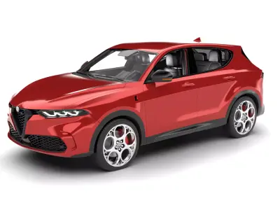 Alfa Romeo Tonale 2023 TI 3d model 3D model