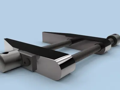 ToolMakers Clamp Free 3D model