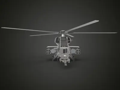 Agusta A129 Mangusta 3D model purchase