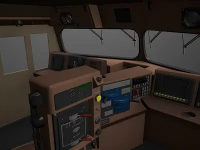 ES44AC Free low-poly 3D model