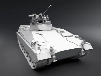Marder IFV Scale model 3D print model