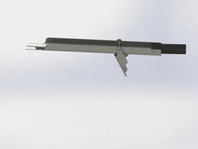 WeeTool metal rod with handle Free 3D model