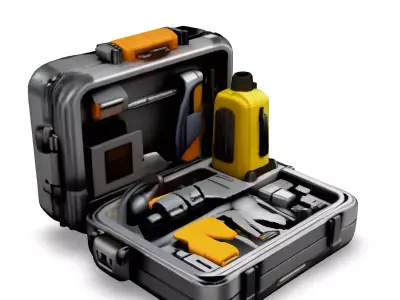 SciFi Toolkit 3D Model Low-poly 3D model