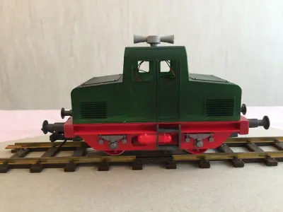 RC controlled shunting locomotive in zero gauge 7mm scale Free 3D print model