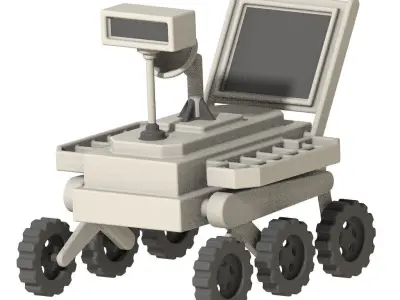 PREMIUM SPACE TECHNOLOGY TOYS PACK 3D Model Collection
