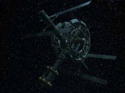 Space Station - Variant A Class 3D model