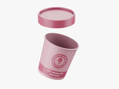 Ice Cream Cup Small 3D model