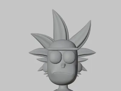 Rick Sanchez  RICK AND MORTY 3D model