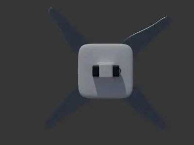 Drone remote control device 3D model