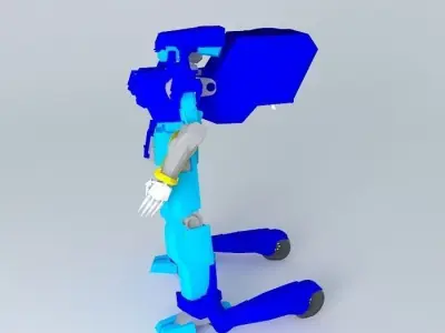 Burai Experimental Radiant Wave Type Free 3D model