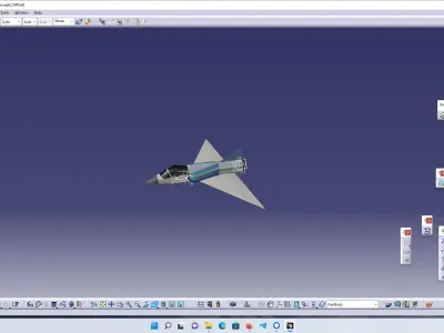 mirage 2000 concept 3D model