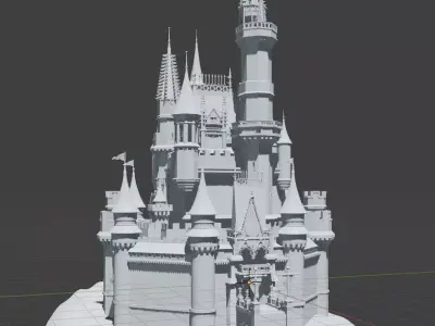 castle in 3d  3D model
