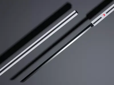 Sasuke Katana 3D model
