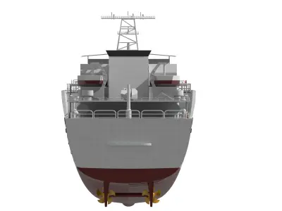 China Coast Guard Jingyi 01 Hospital Ship 3D model