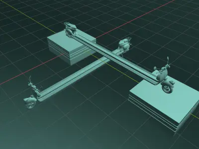 Vespa Model 3D model by sufticate