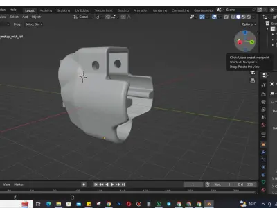 mechanical part model  3D print model
