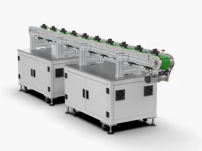 Automatic Fixed Distance Belt Line 3D model