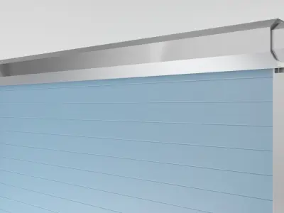 Warehouse Door 02 3D model