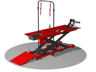 Motorcycle lift R3 3D model