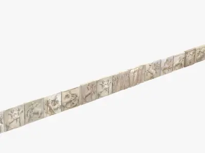 Parthenon Metopes 3D model