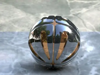 Armored Ball 3D model