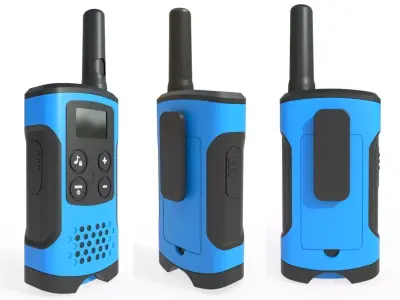 Walkie Talkie M2 Low-poly 3D model