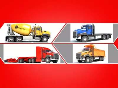 Truck 3D Models 3D Model Pack