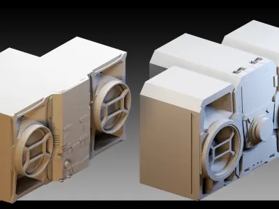 54 Old Devices- High detail 3d models 3D model