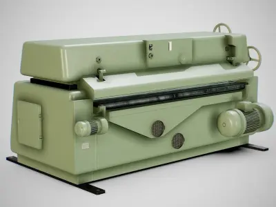 Sanding Machine - Anthon 01 Clean Low-poly 3D model