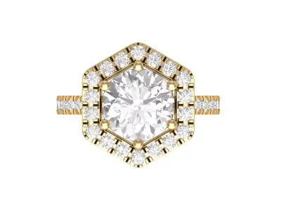 Wedding Ring  3D print model 331