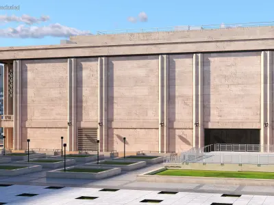 David Koch Theater 3D model