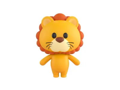 Character009 Lion 3D model
