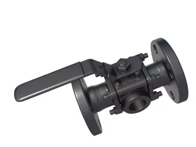 Radiator Valve - Pipe Valves - Steel Pipe Valves 3D print model