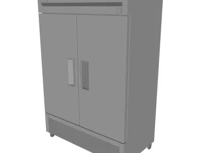 True T-49F-HC Negative Cabinet 3D model