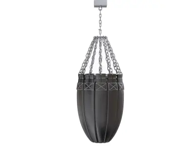 Boxing glove punching bag cone boyko sport 3D model
