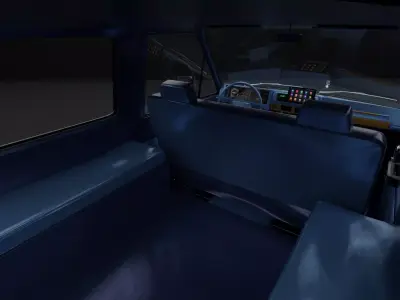 Nissan patrol 1986 Free 3D model