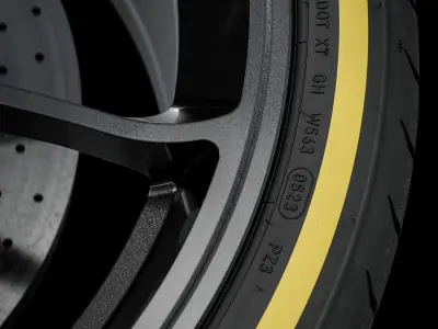 Pirelli PZ3 255 30 ZR20 3D model